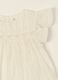 White broderie cotton-blend baby girl shirt_1