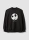 Black 100% cotton sweatshirt with The Nightmare Before Christmas print_4