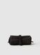 Black shoulder bag with zip_0
