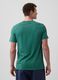 Pure Cotton Short Sleeve T-shirt with Logo_1