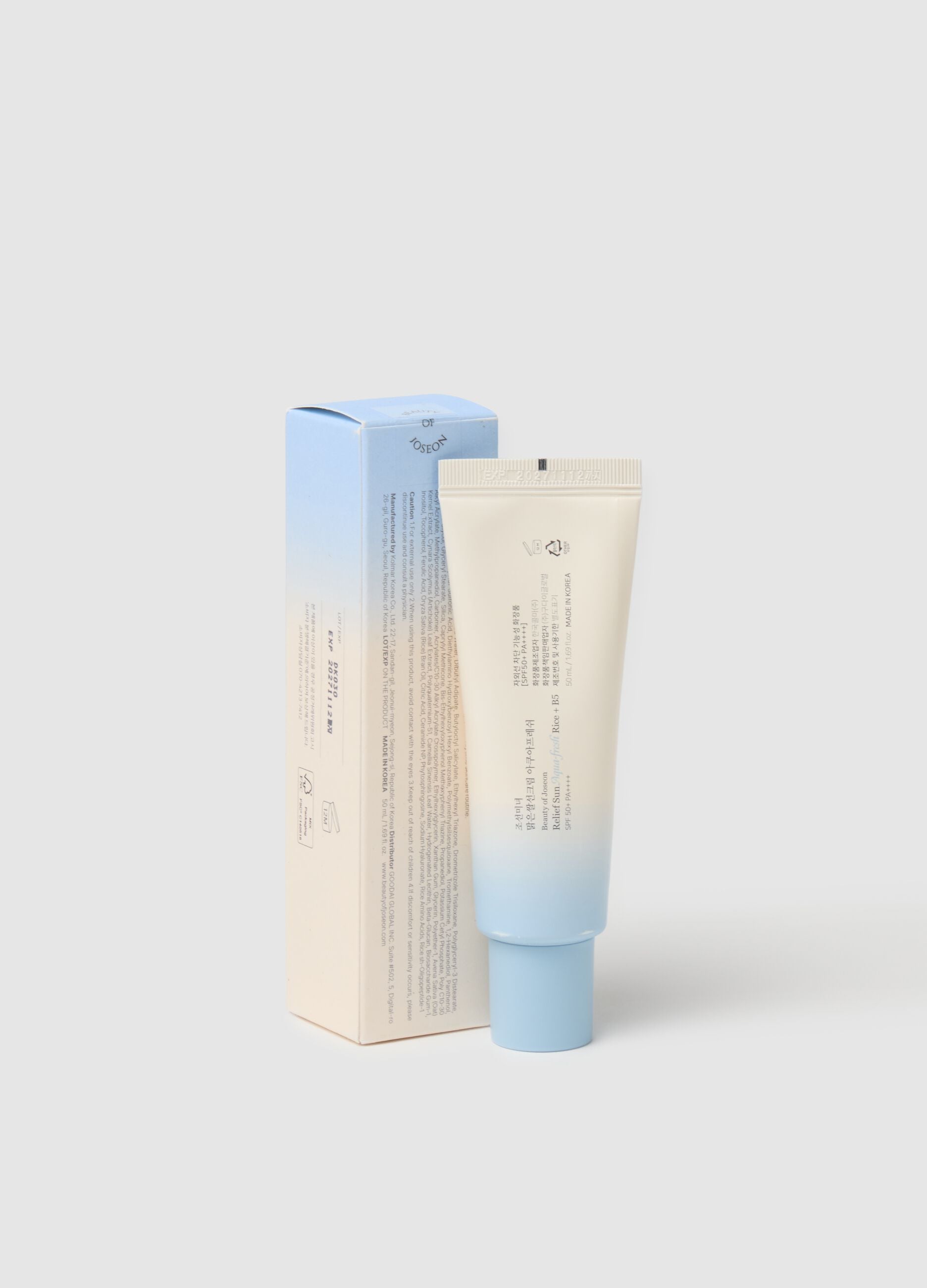Refreshing and Moisturizing Sunscreen