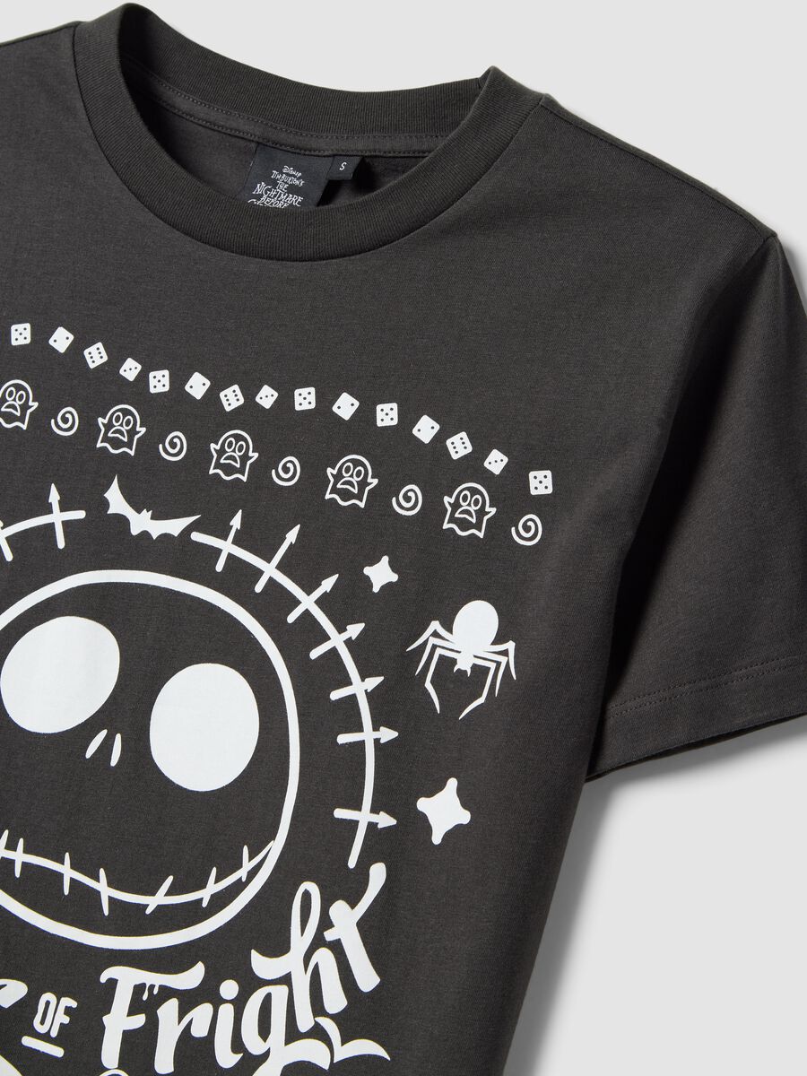Black pure cotton Nightmare Before Christmas T-shirt_6