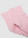 Calzini rosa alla caviglia in cotone elasticizzato_1