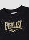 Girls&rsquo; black cropped stretch-cotton T-shirt with print_2