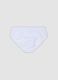 Pack of five white organic cotton briefs_6