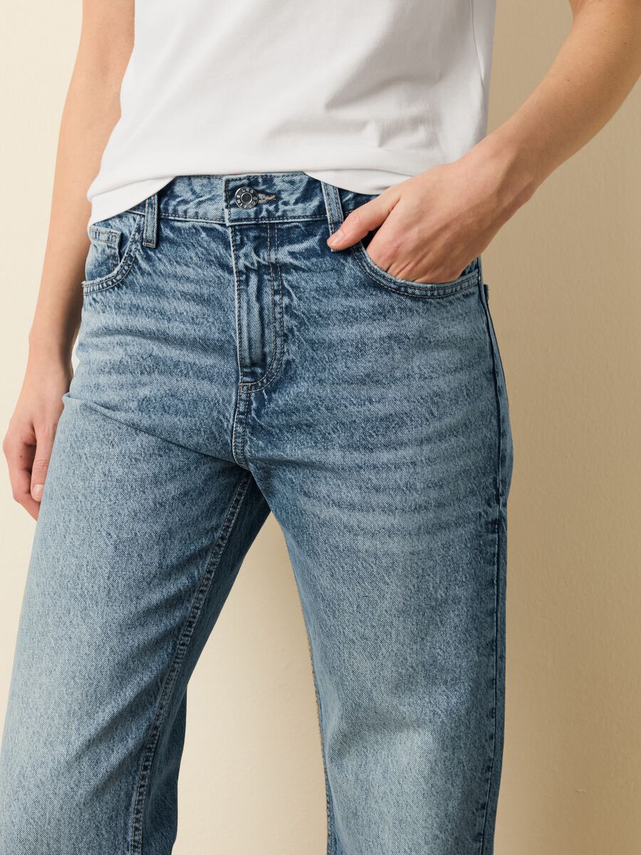 Jeans ankle fit relaxed con risvolti_3