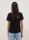 Black pure cotton regular-fit T-shirt with embroidered chest pocket_2