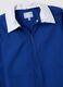 2-pack of blue school aprons with zip and white collar for boys_3