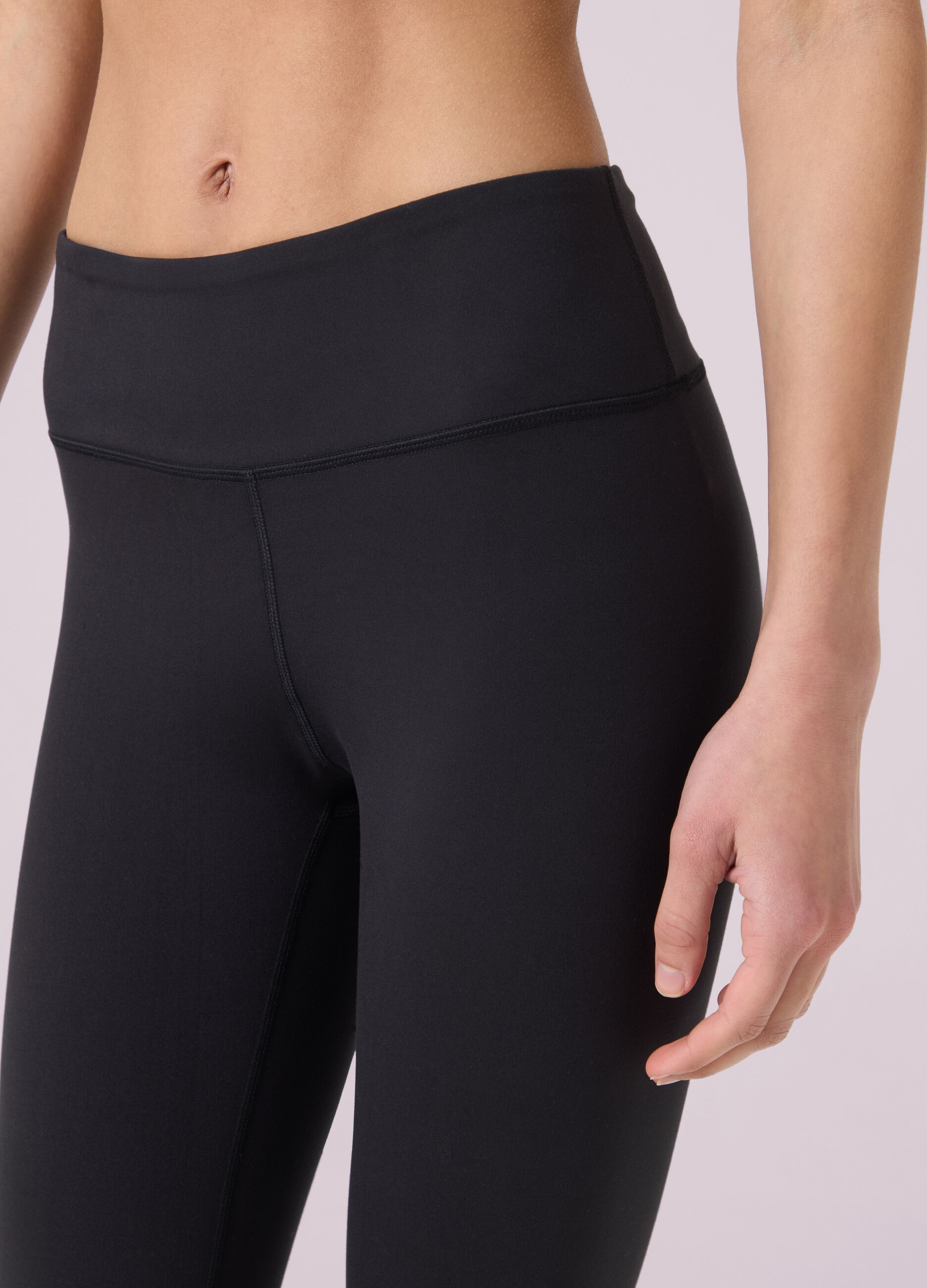 High-waisted technical fabric leggings ALTAVIA STUDIO