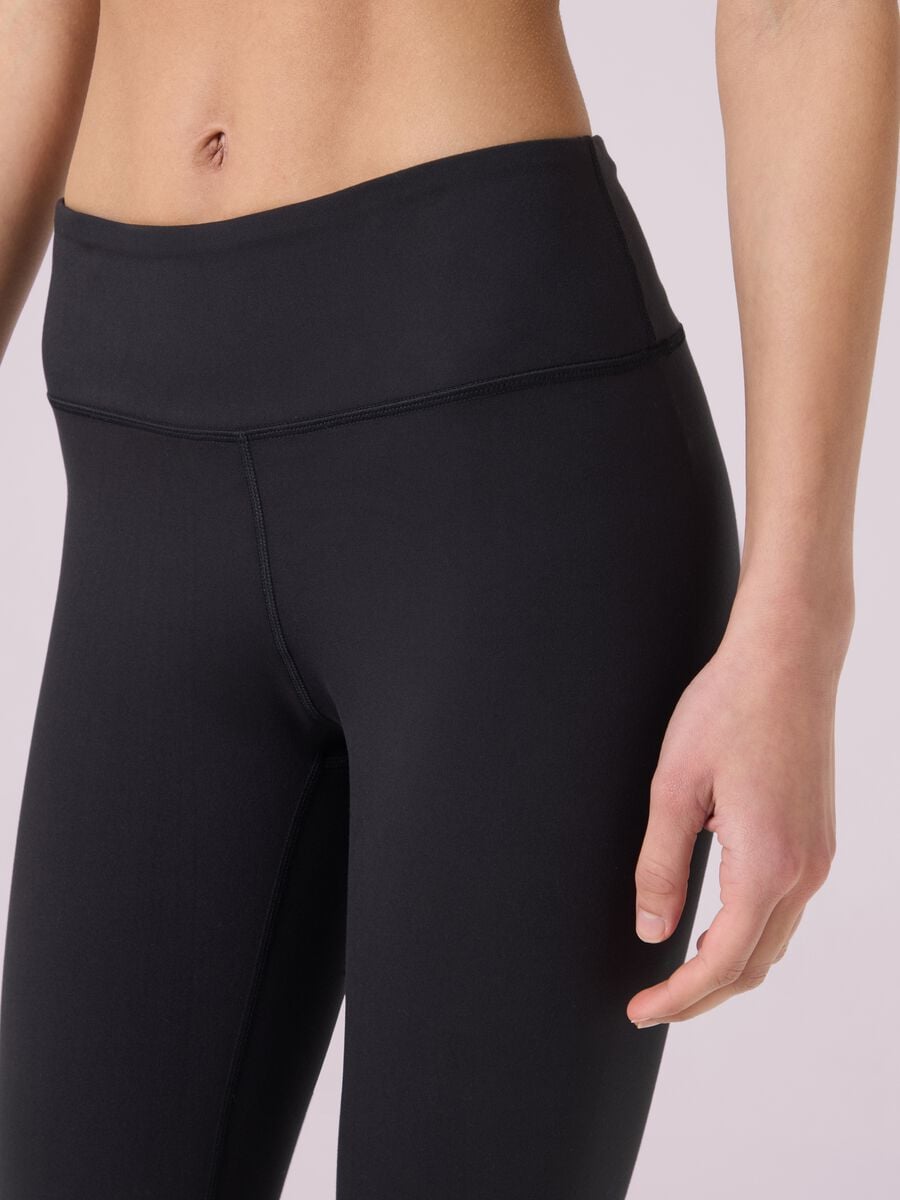 High-waisted technical fabric leggings ALTAVIA STUDIO_1