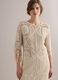 Beige crochet dress in cotton-viscose blend, regular fit_3