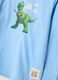 Light Blue Toy Story Print Organic Cotton Pyjamas_3