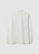 White long-sleeve polo in pure organic cotton piqu&eacute;, regular fit_6