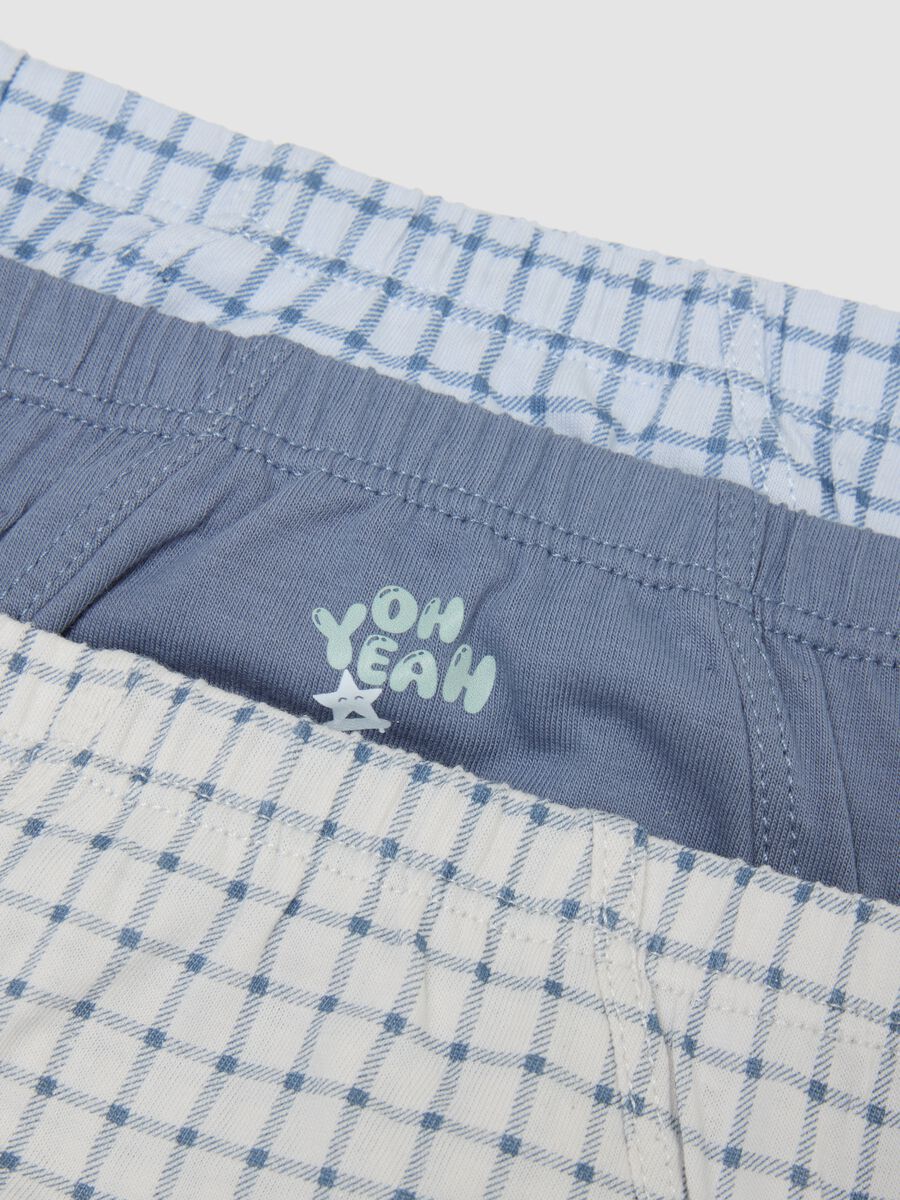 Pack of 5 multicoloured pure organic cotton briefs for baby_2