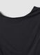 Black stretch fabric top_5