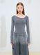 Asymmetrical Bodysuit Washed Grey_2