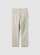Grey slim-fit chino trousers in lyocell and stretch cotton_6