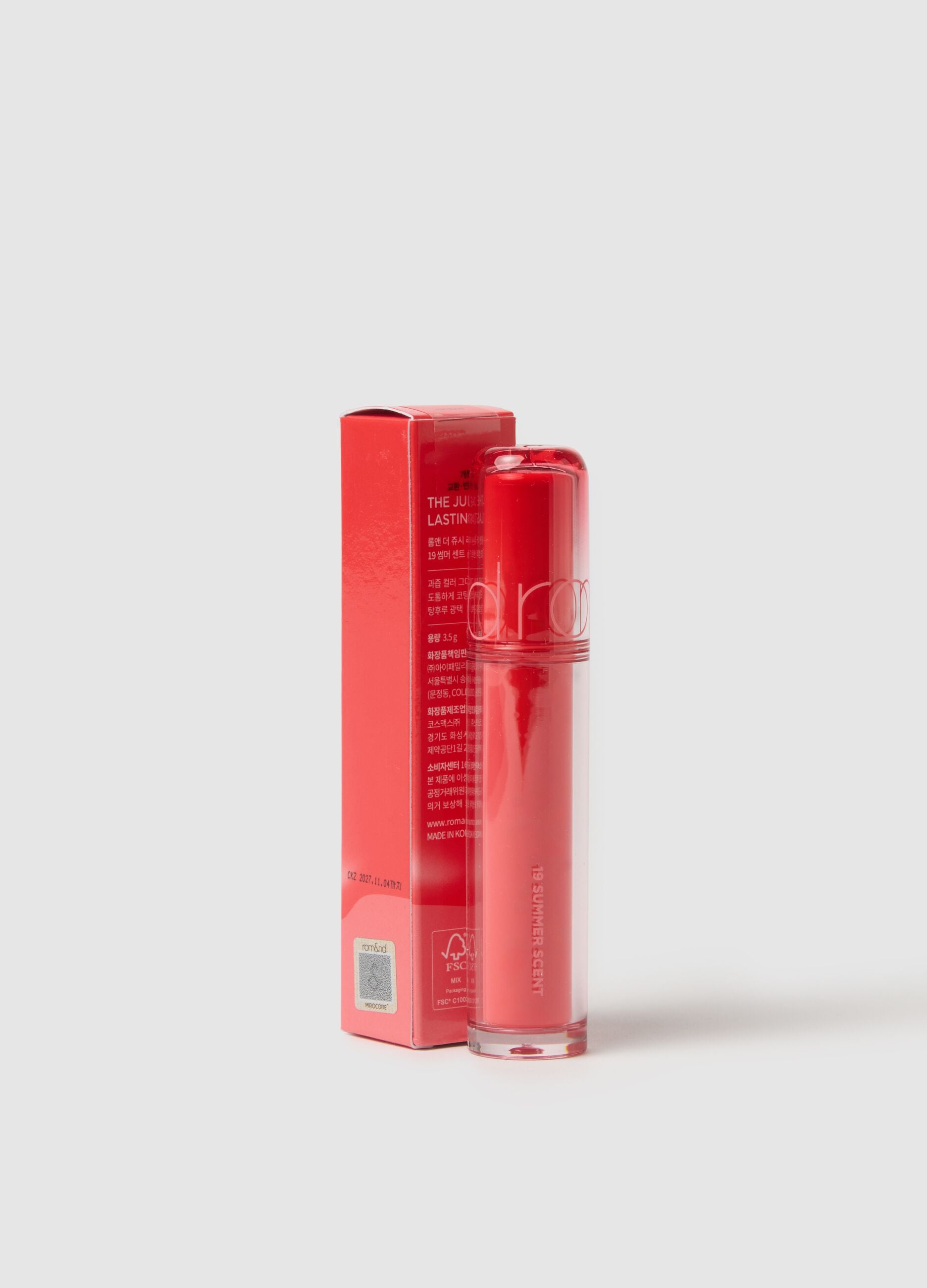 ROM&ND THE JUICY LASTING TINT 19 SUMMER SCENT - Korean makeup