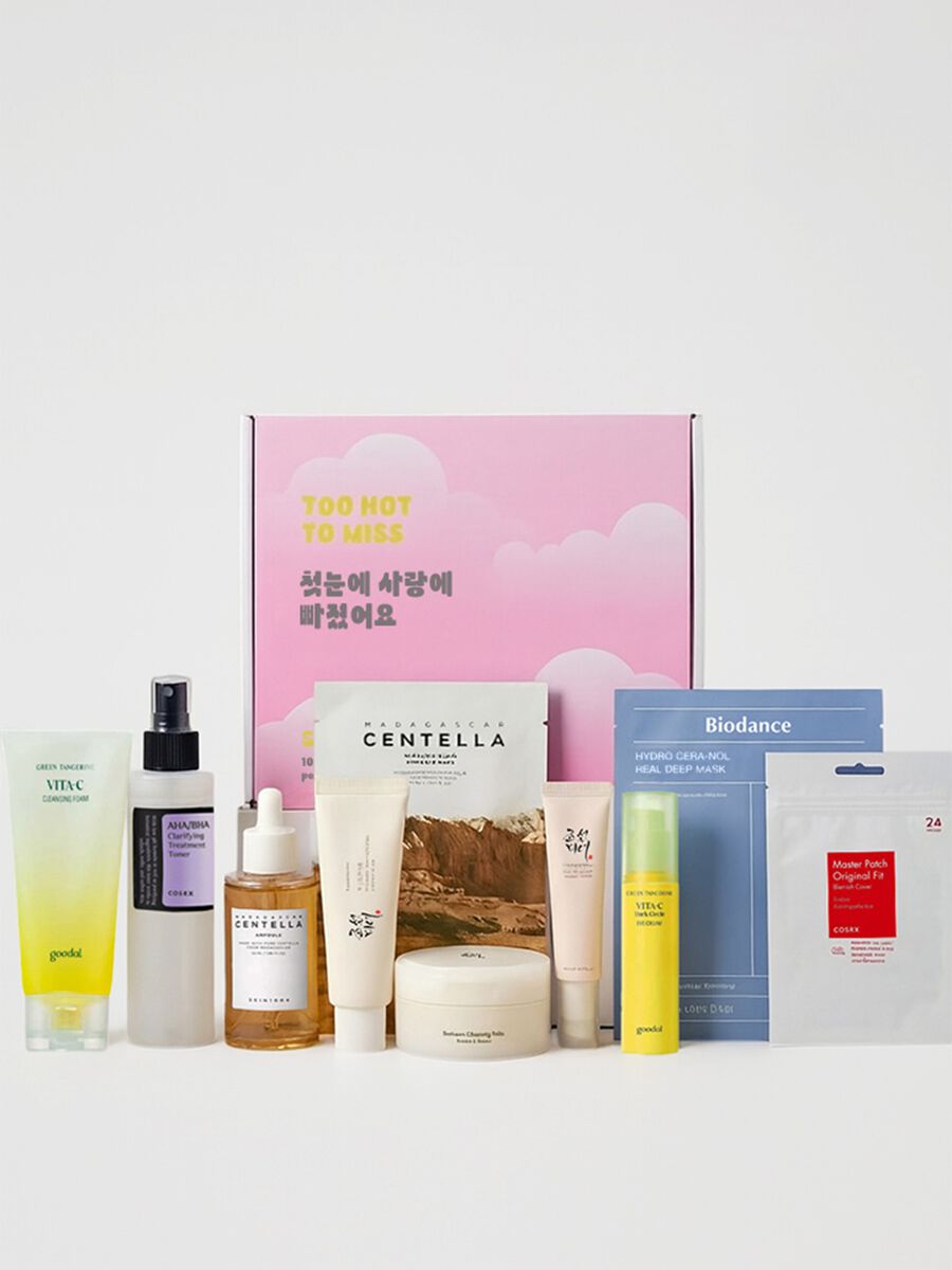 K-Beauty Box Too Hot to Miss 10 Korean Skincare Products - Actual Value: &euro;147_0