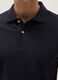 Blue regular fit pure cotton polo_3