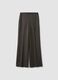 Grey wool-viscose blend flared trousers_4