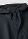 Blue regular-fit raincoat with zip_1