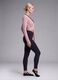 Black slim-fit stretch leggings with regular waist ALTAVIA STUDIO_2