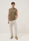 Brown pure cotton vest top_2