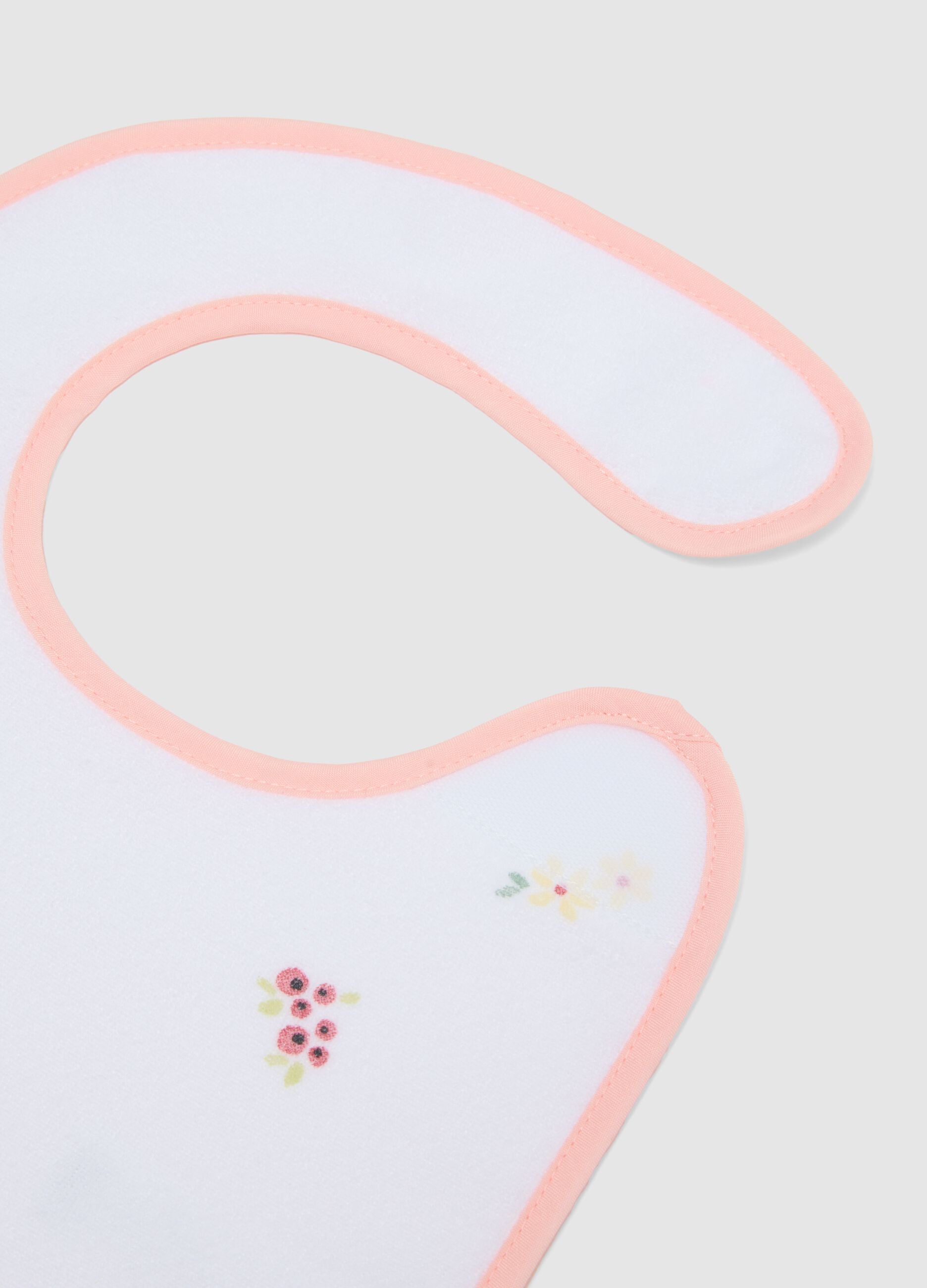 Newborn Cotton Blend Multicolor Bib Pack with Decorations
