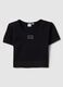Black Boxy Fit Short Sleeve Sports T-shirt_4