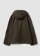 Green cotton-blend parka with detachable hood_2