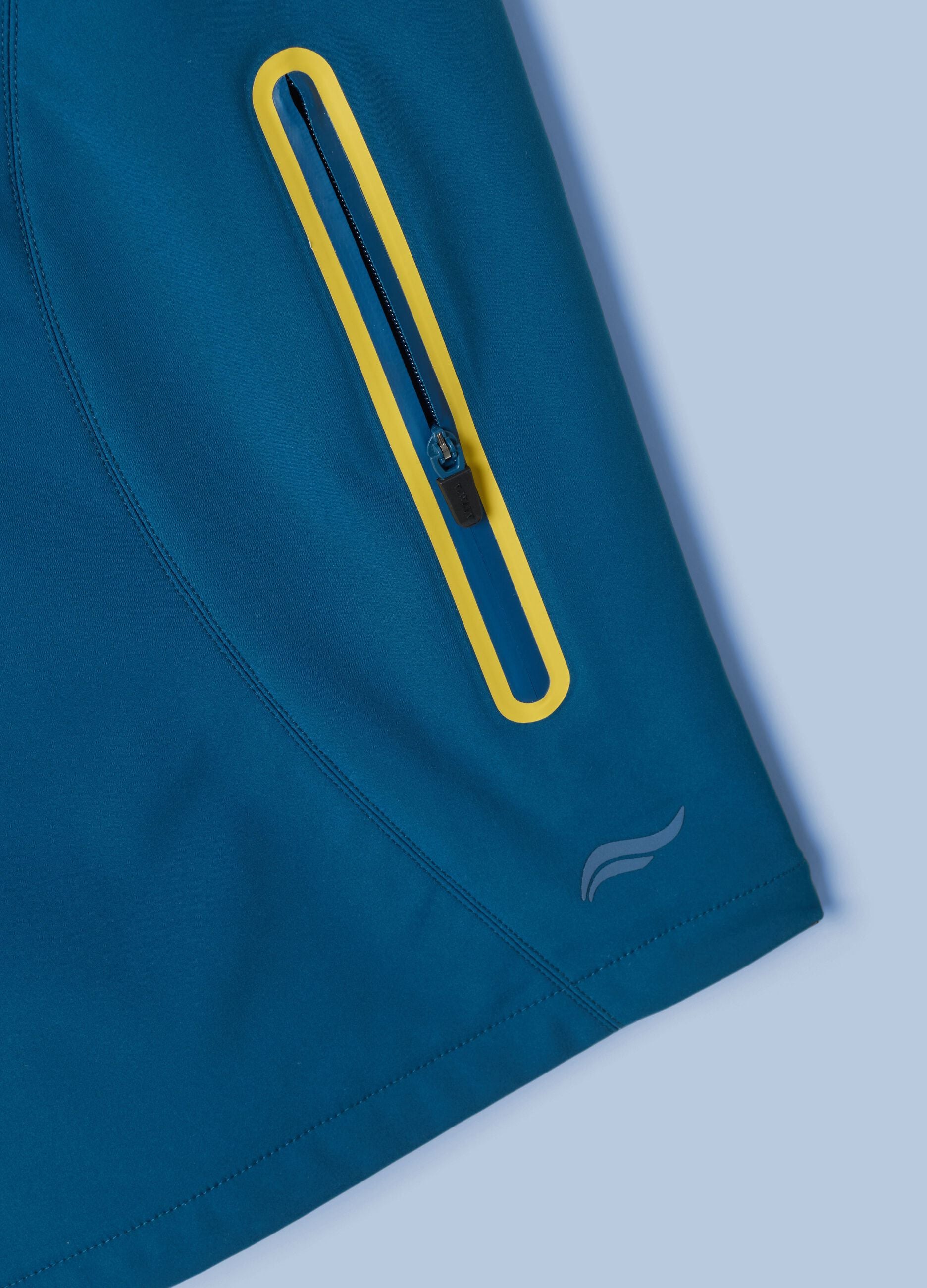 ALTAVIA SAILING blue windproof gilet in stretch fabric with zip