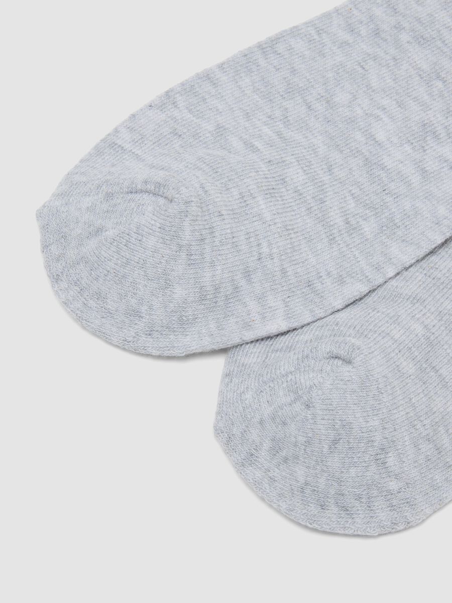 3-pack of grey organic cotton ankle sports socks_2