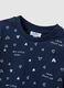 Girls' Long Sleeve Blue T-shirt in Pure Cotton Regular Fit_2