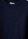 Blue pure cotton sweatshirt for baby, regular fit with pocket_2