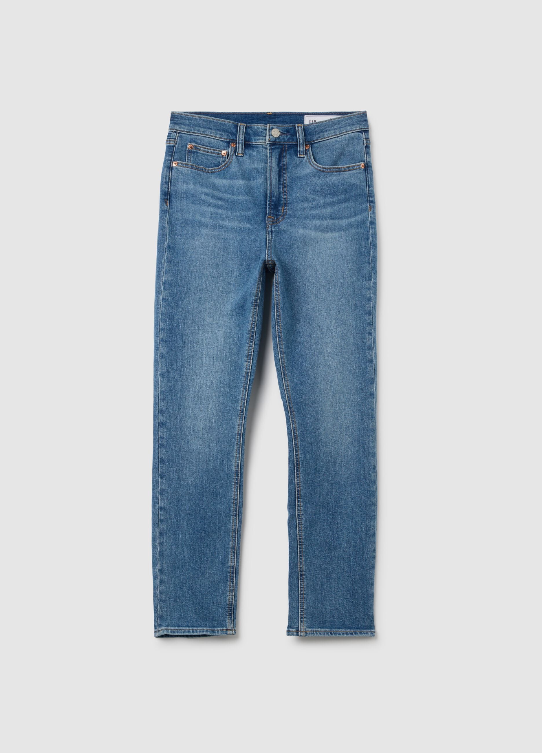 Slim-fit ankle jeans