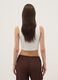 White regular-fit stretch cotton tank top with prints_3