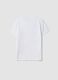 White Simpsons print T-shirt, regular fit_4