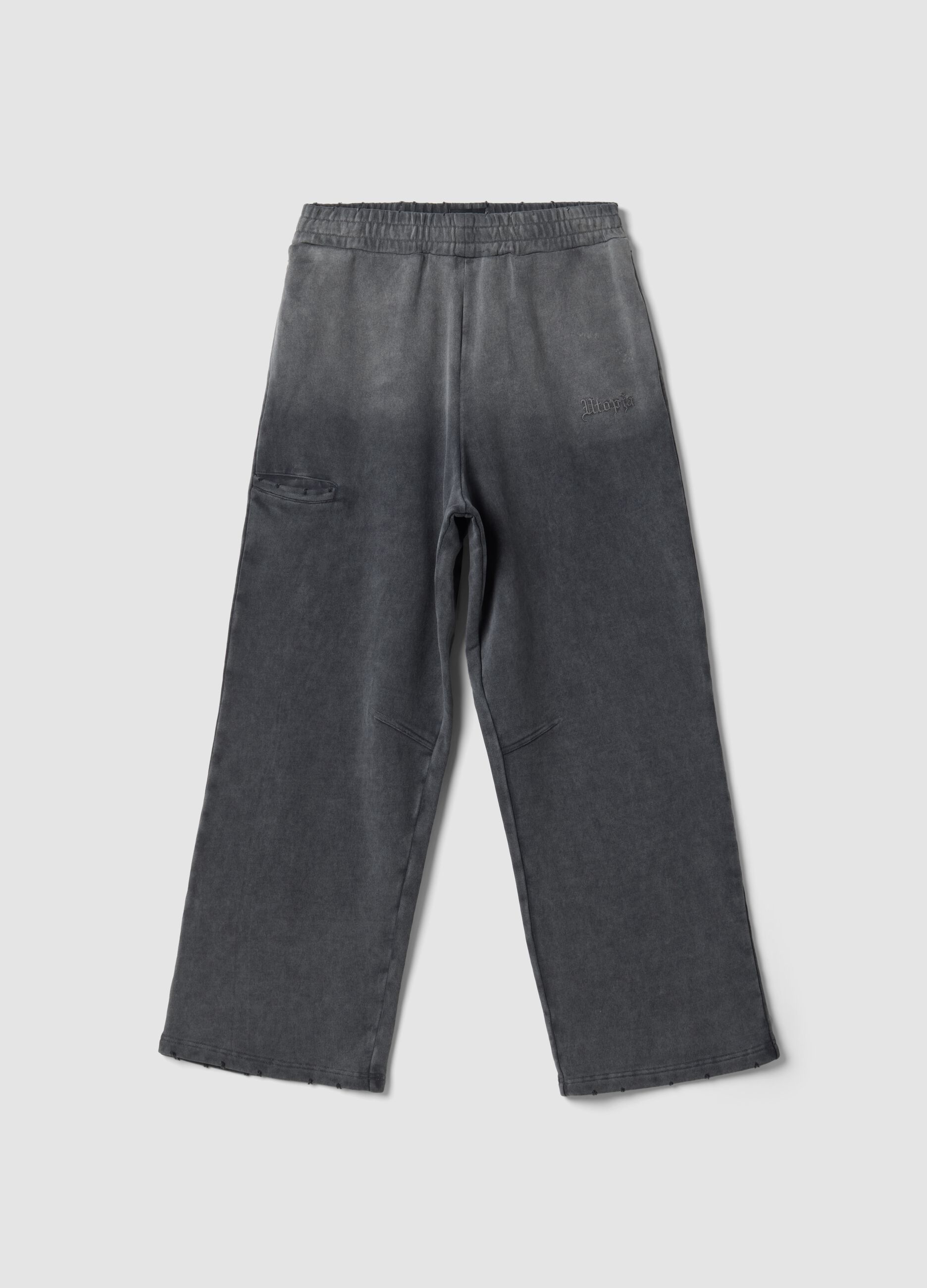 Sun-Faded Grey Sweatpants