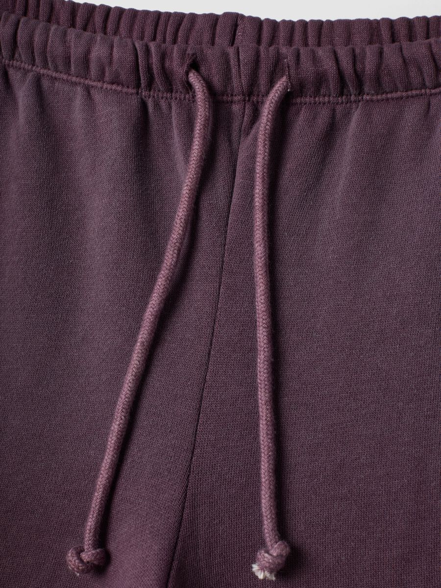 Sun-Faded Burgundy Flare Sweatpants_2