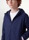 Blue boys&rsquo; rain jacket with hood and zip_3