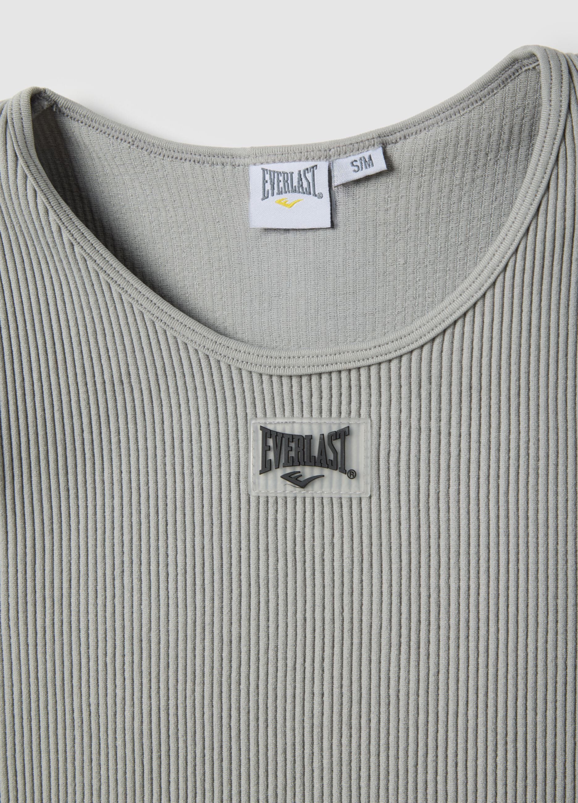 Grey Boxy Fit Short Sleeve Sport T-shirt