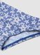 Blue stretch swim briefs with starfish print_3