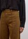 Brown wide-leg jeans in stretch cotton twill_3