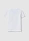 White pure cotton T-shirt for kids, regular fit with Mickey Mouse_1