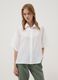 White viscose-blend shirt_0