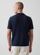 Pure cotton short-sleeve polo shirt_1