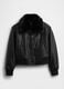Bomber con collo in pelliccia sintetica_3