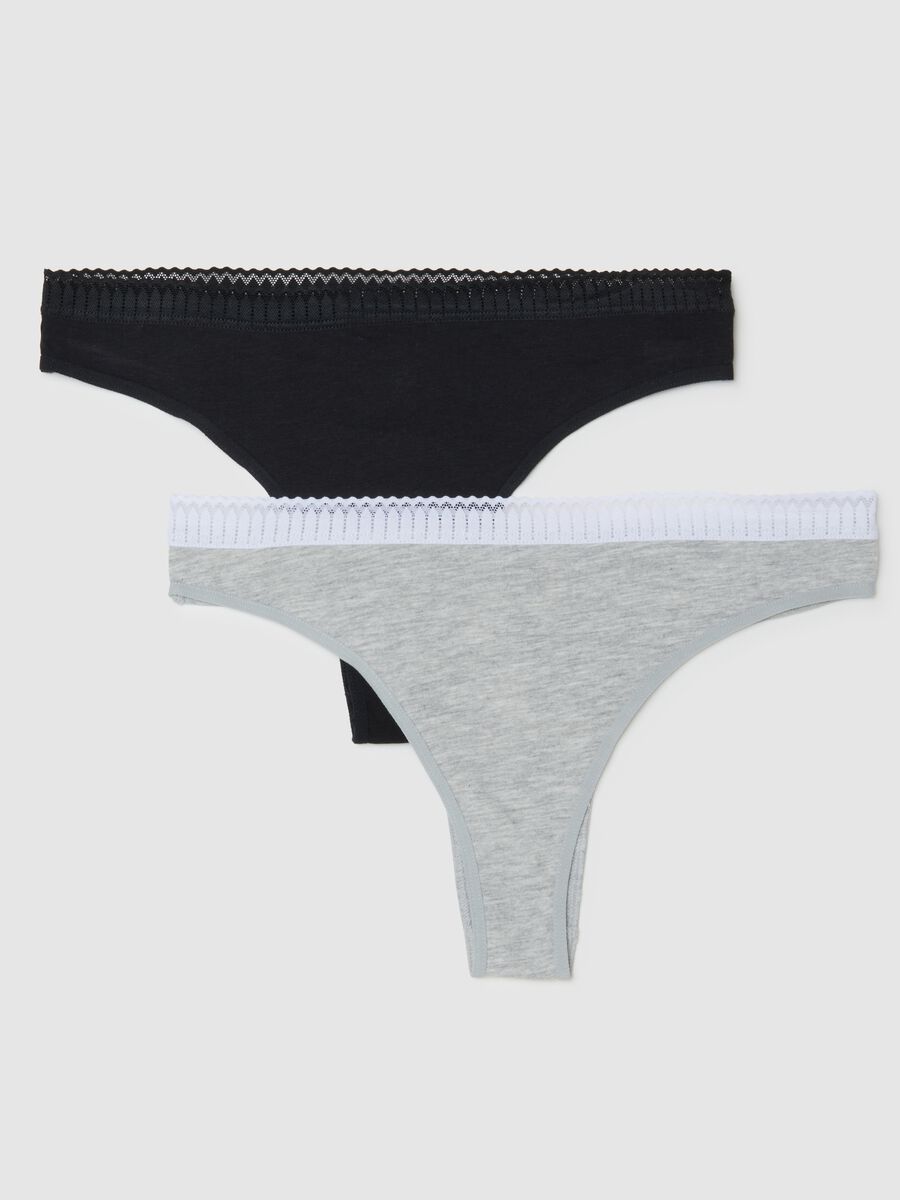 Multi-colour regular fit Brazilian brief twin pack in stretch cotton_4