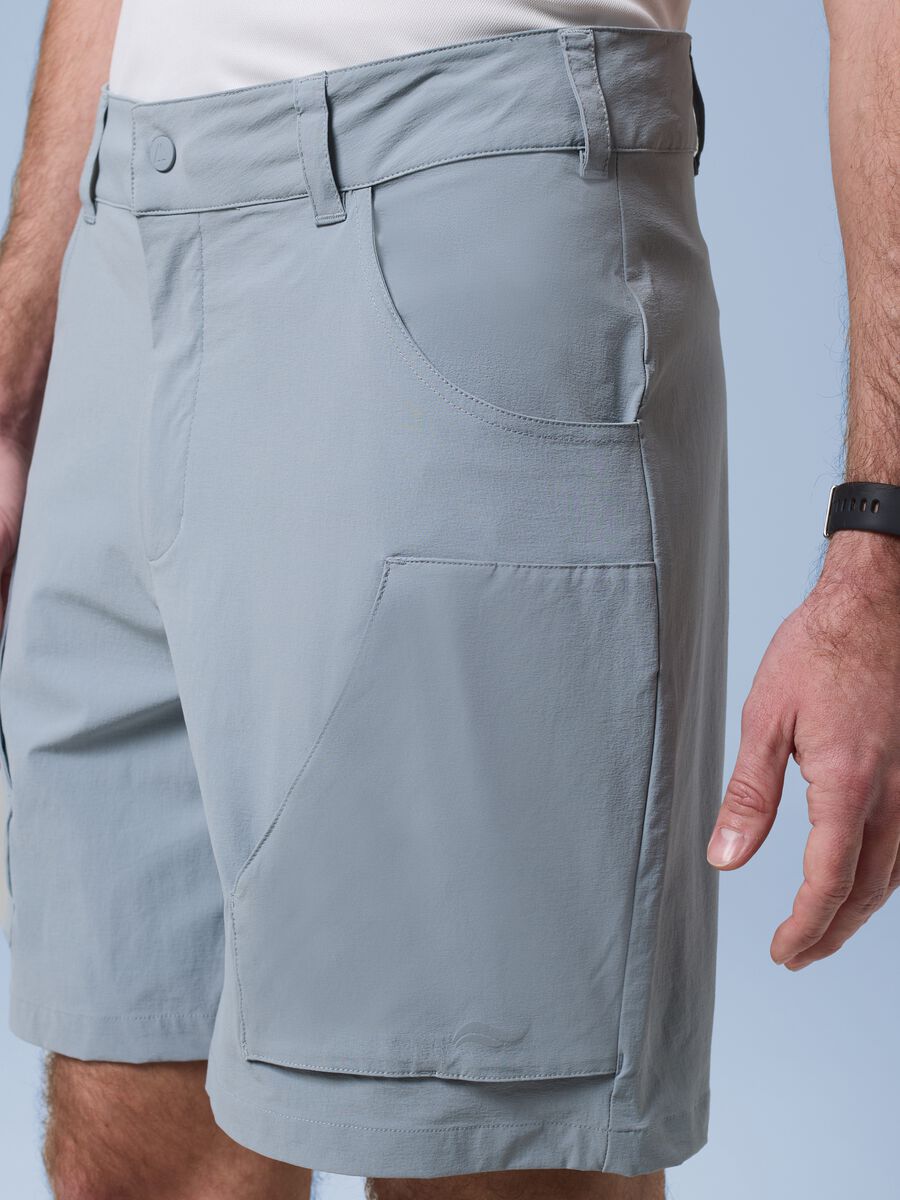 Shorts cargo grigi in tessuto elasticizzato ALTAVIA SAILING_1